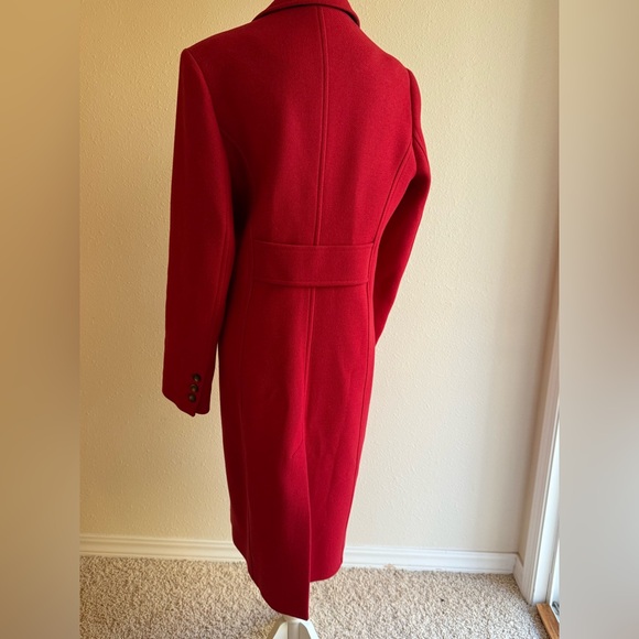 BODEN RED WOOL BLEND COAT | sz US 14 | LIKE NEW - Picture 8 of 16